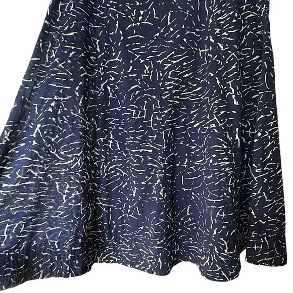 COLDWATER CREEK NWOT SLEEVELESS COTTON INDIGO BLUE PRINT SHIFT DRESS | XXL - Picture 6 of 10